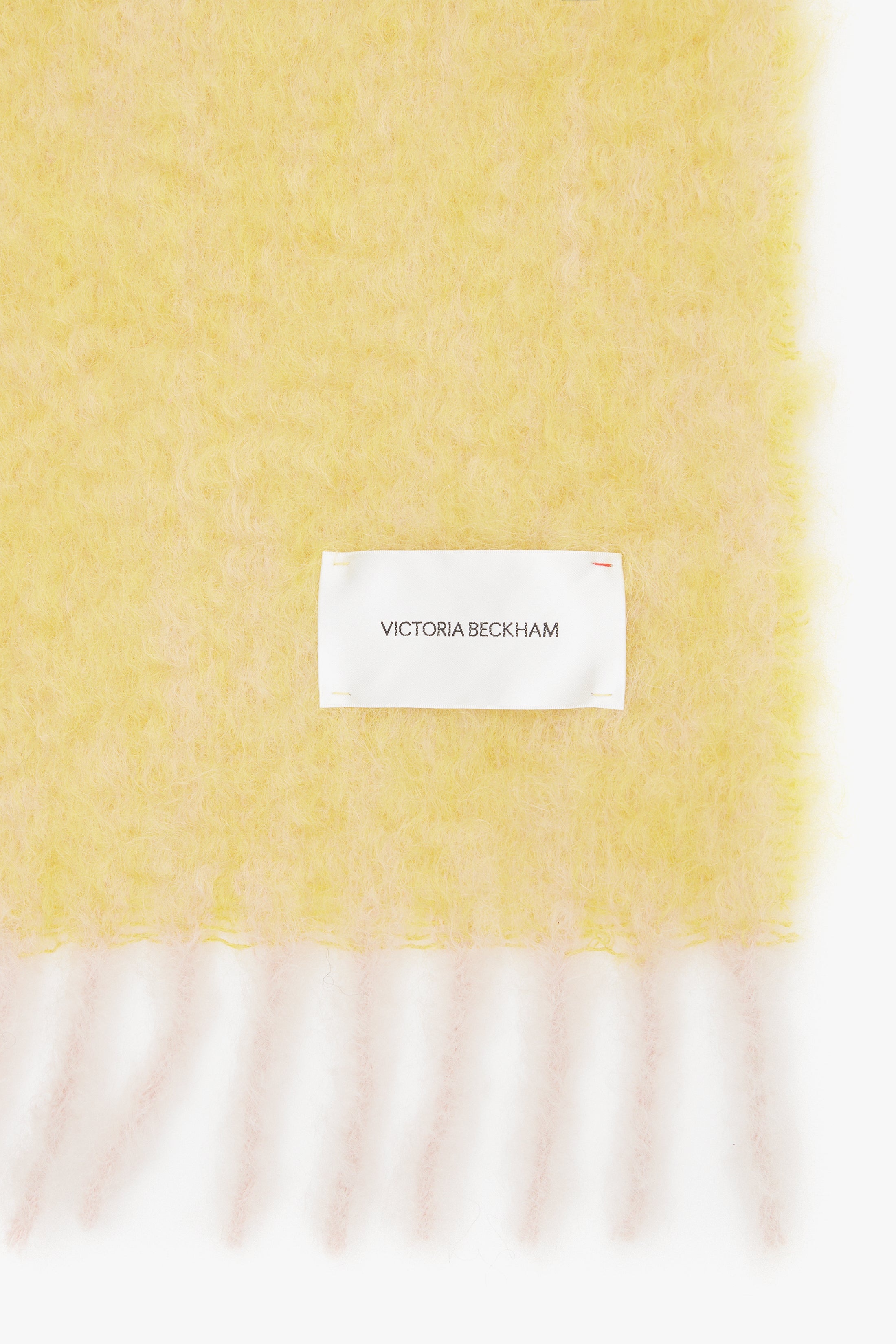 EXCLUSIVE Mohair Scarf In Sunflower Yellow - 2