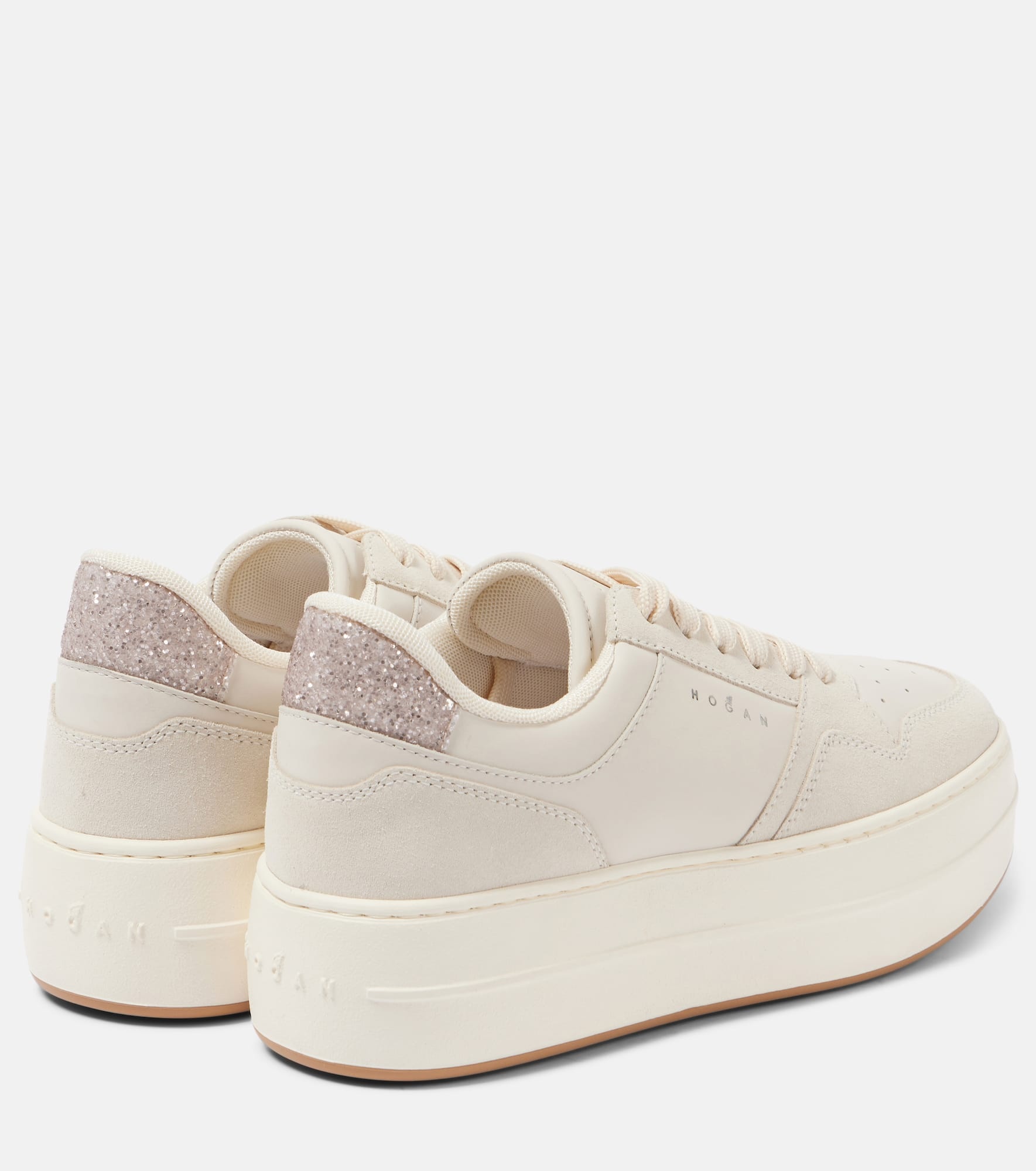 H670 suede platform sneakers - 2