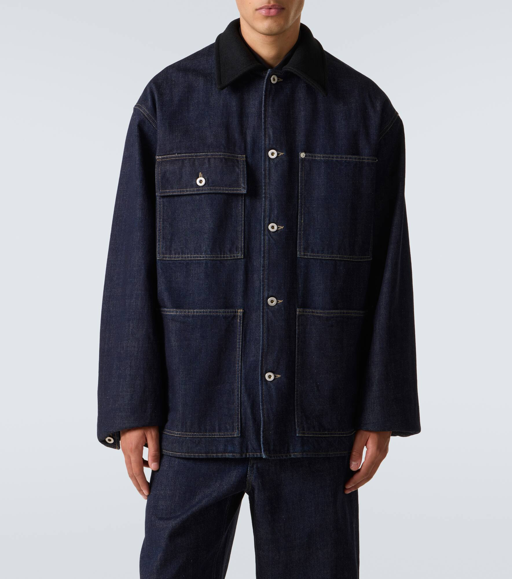 Oversized denim jacket - 3