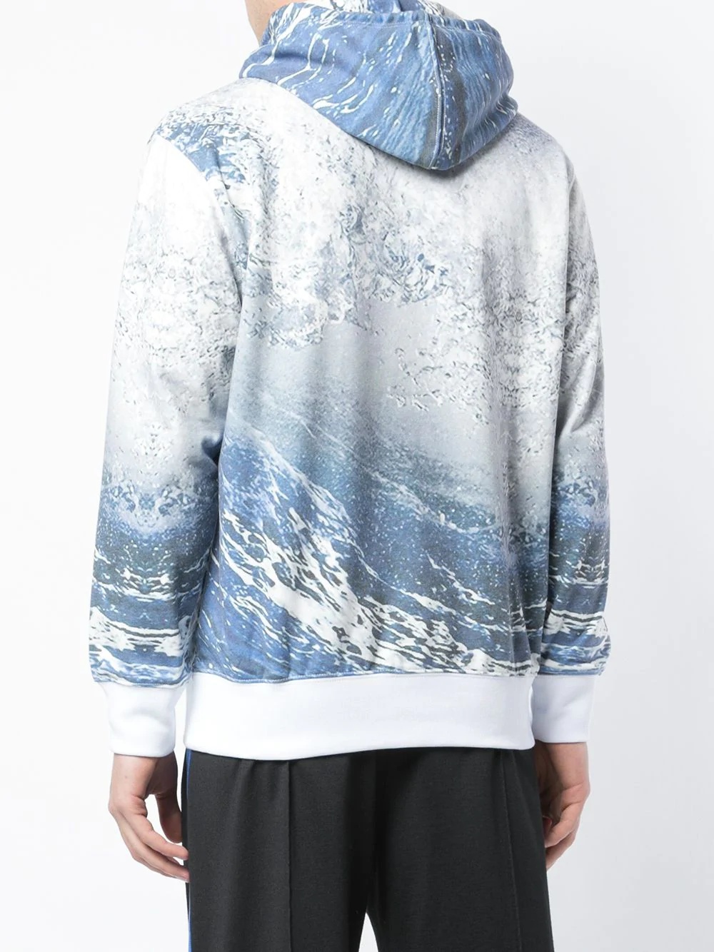 water print hoodie - 4