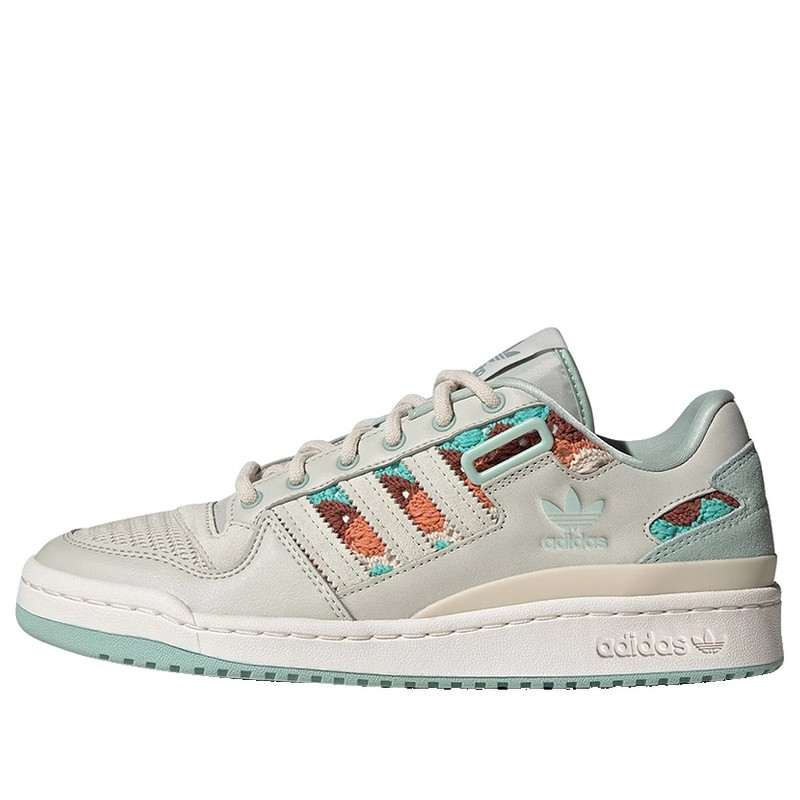 (WMNS) adidas Originals Forum Low Shoes 'Grey White Light Blue' IE0472 - 1
