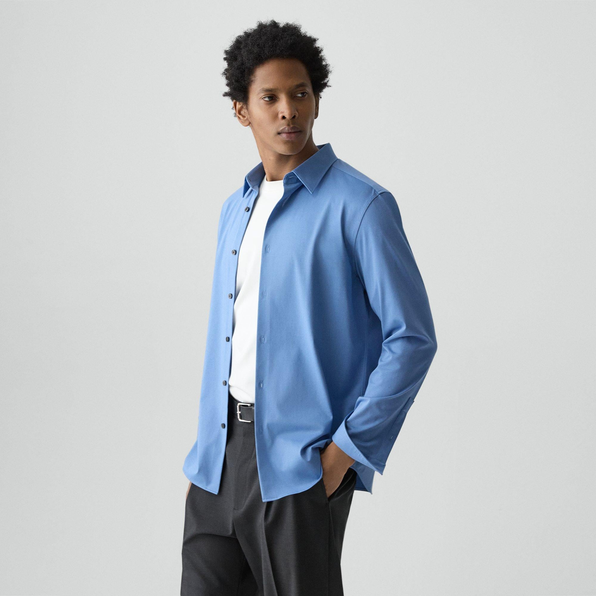 Sylvain Shirt in Structure Knit - 3