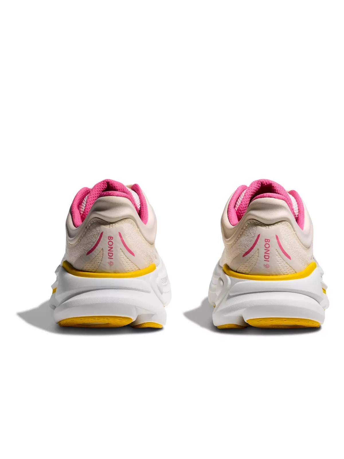 Bondi 9 "Alabaster/Birch" Women's Running Shoe - 5