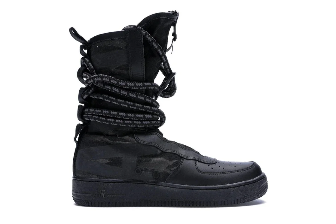 Nike SF Air Force 1 High Black Dark Grey - 1
