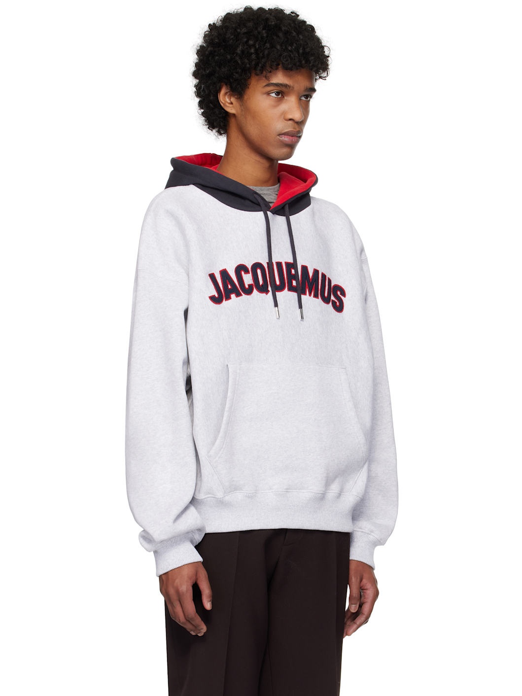 Gray 'The Baseball' Hoodie - 2