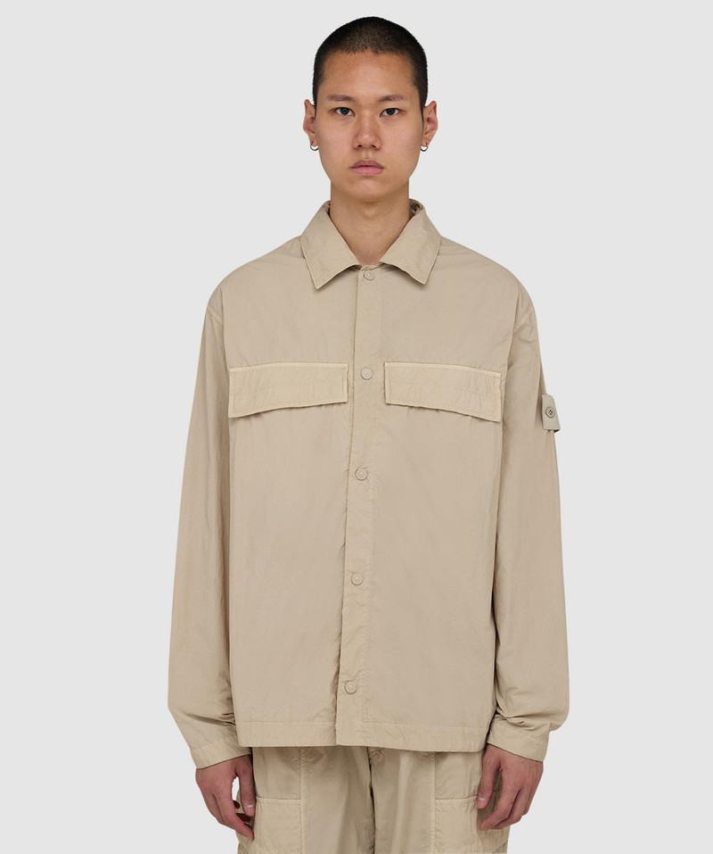 Ghost nylon smerigliato overshirt 1