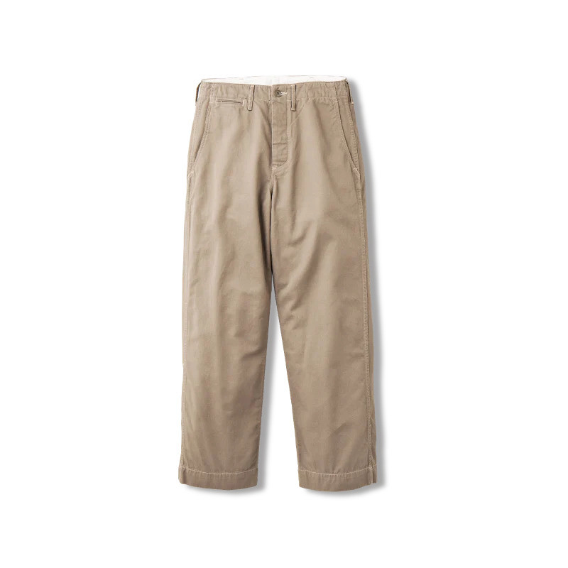 FULLCOUNT 1201-20 - U.S Army Chino 41 Khaki Trousers Brown Beige outlook