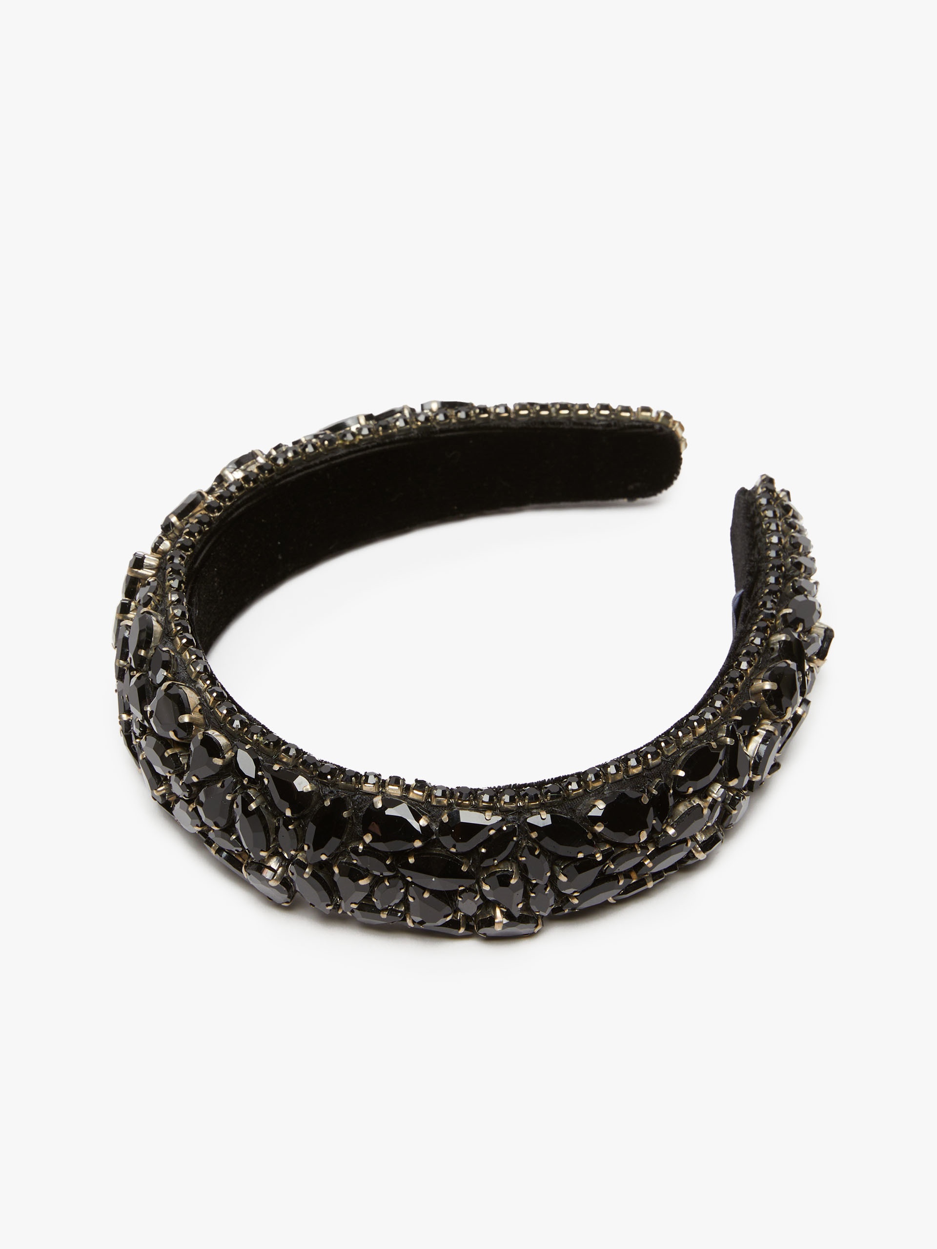 PONTILE Bead and rhinestone headband - 2