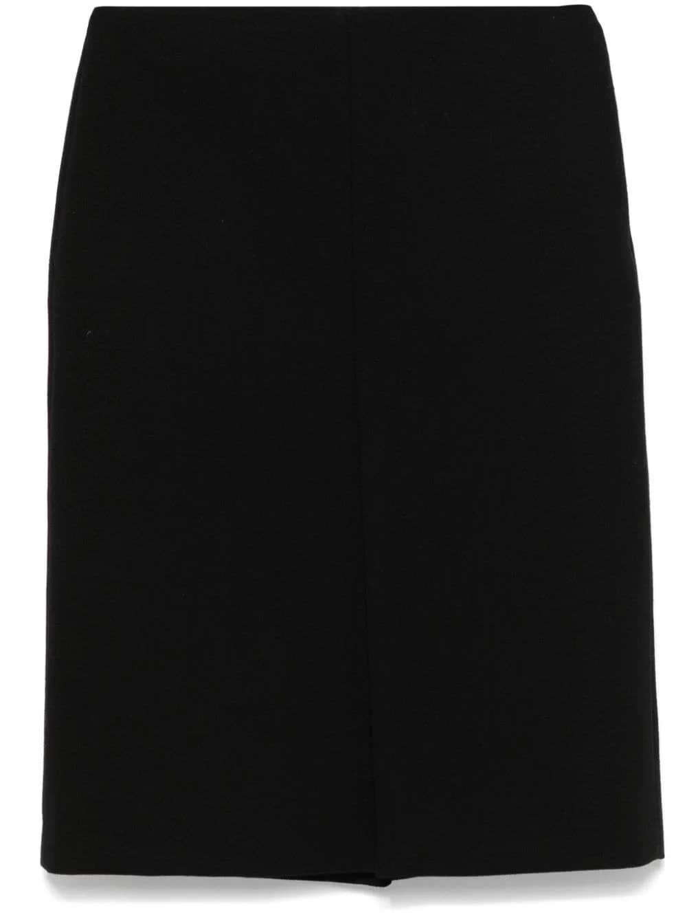 wool crepe midi skirt - 1
