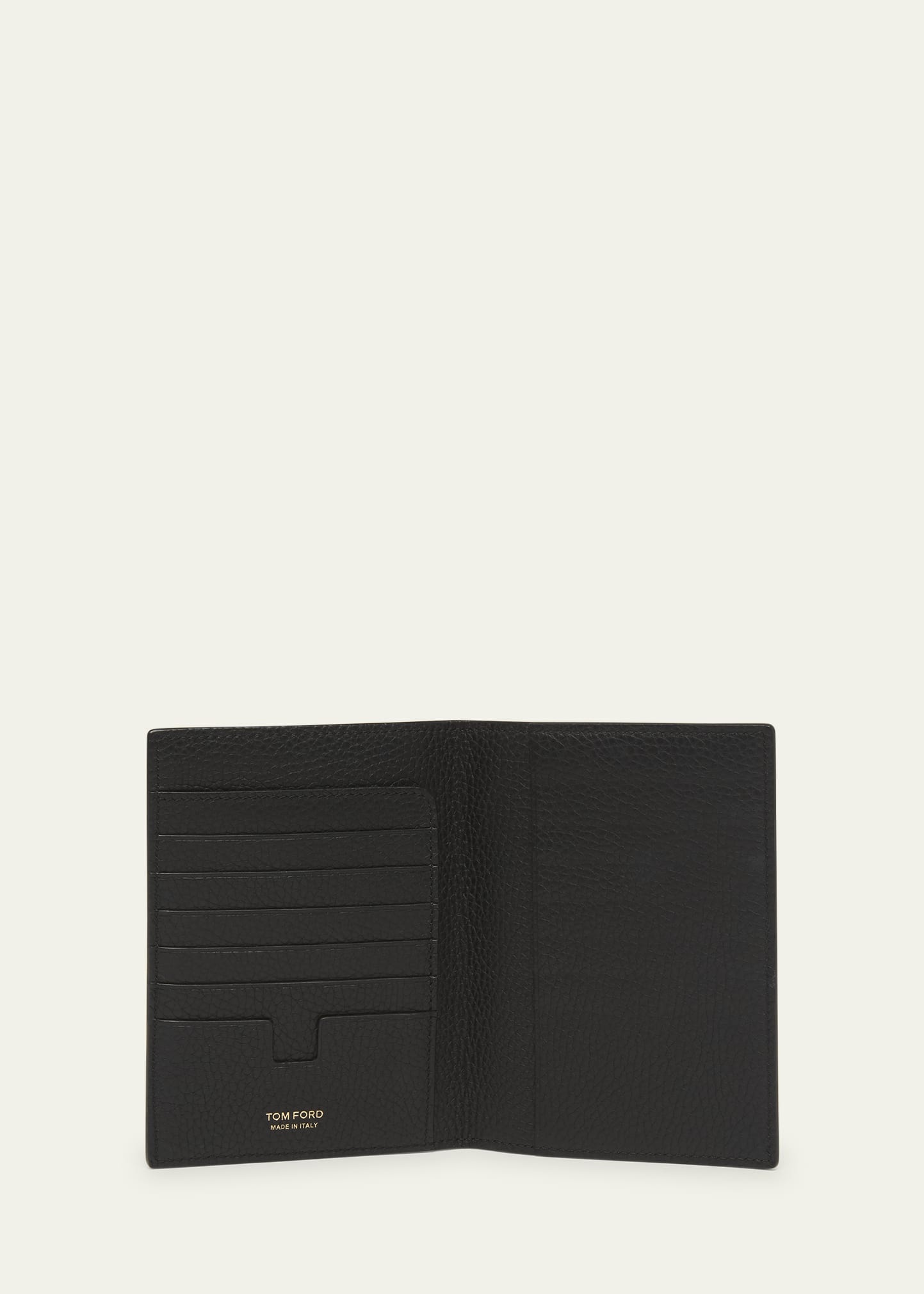 Men's Soft Leather T-Line Passport Holder - 4
