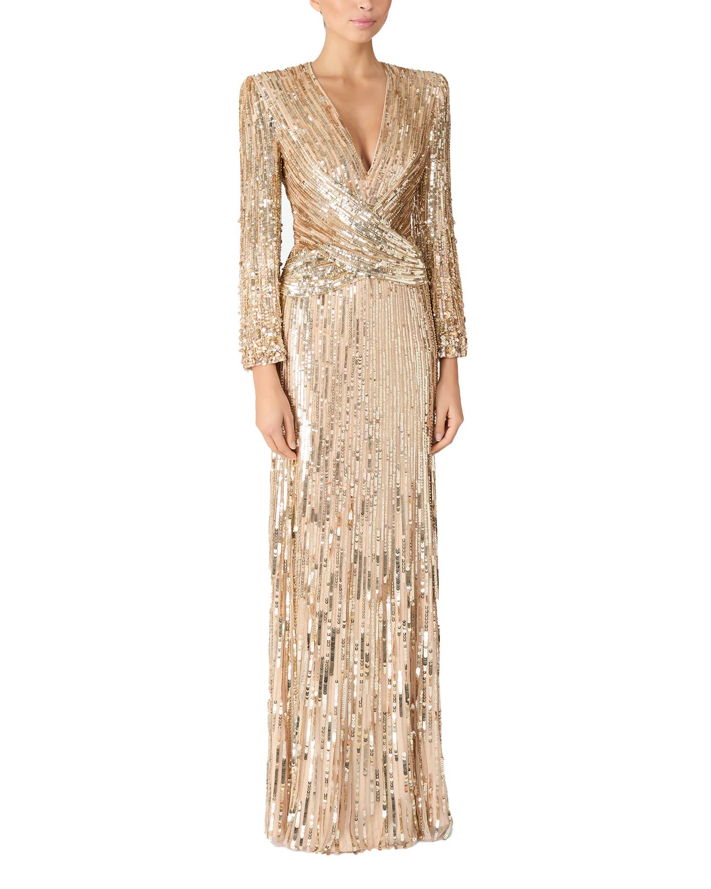 Jenny Packham Cosmos Gown in Illusion at Nordstrom - 2