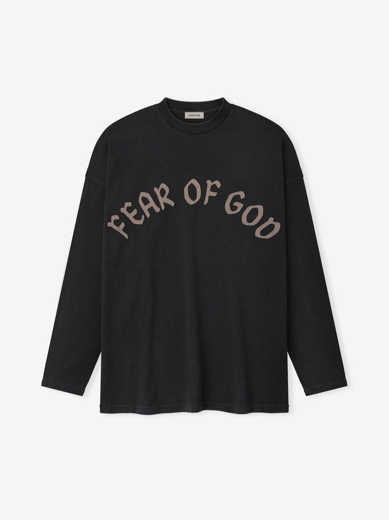 Fear Of God, F OF G Long Sleeve Tee - 1