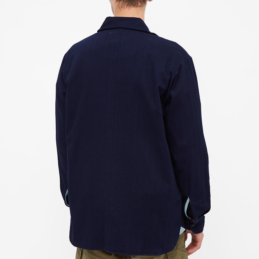 Universal Works Travail Denim Overshirt - 4