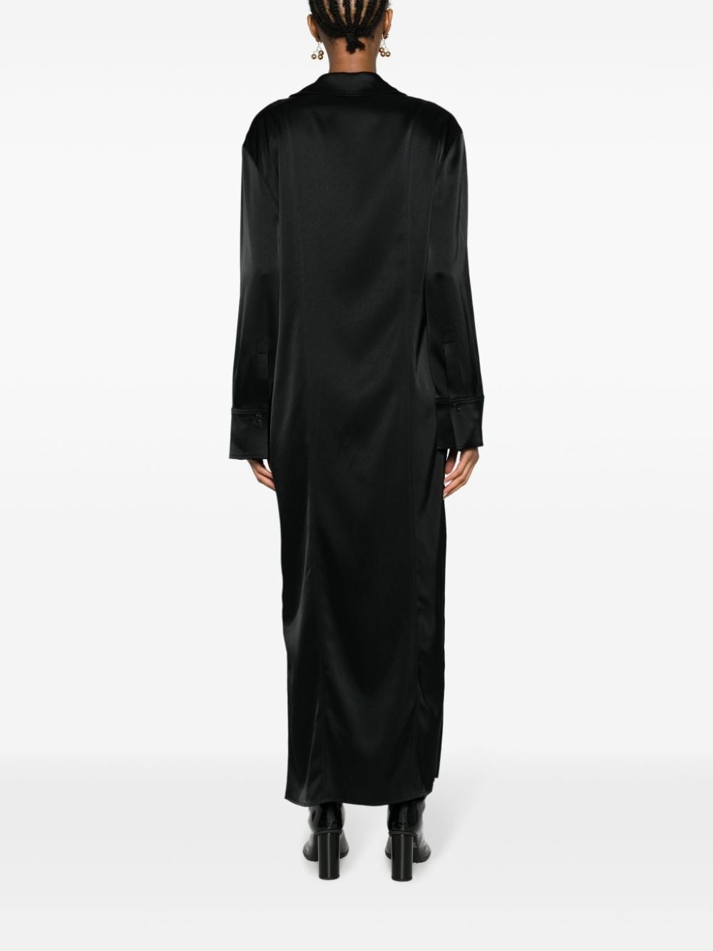 Joann satin shirtdress - 4