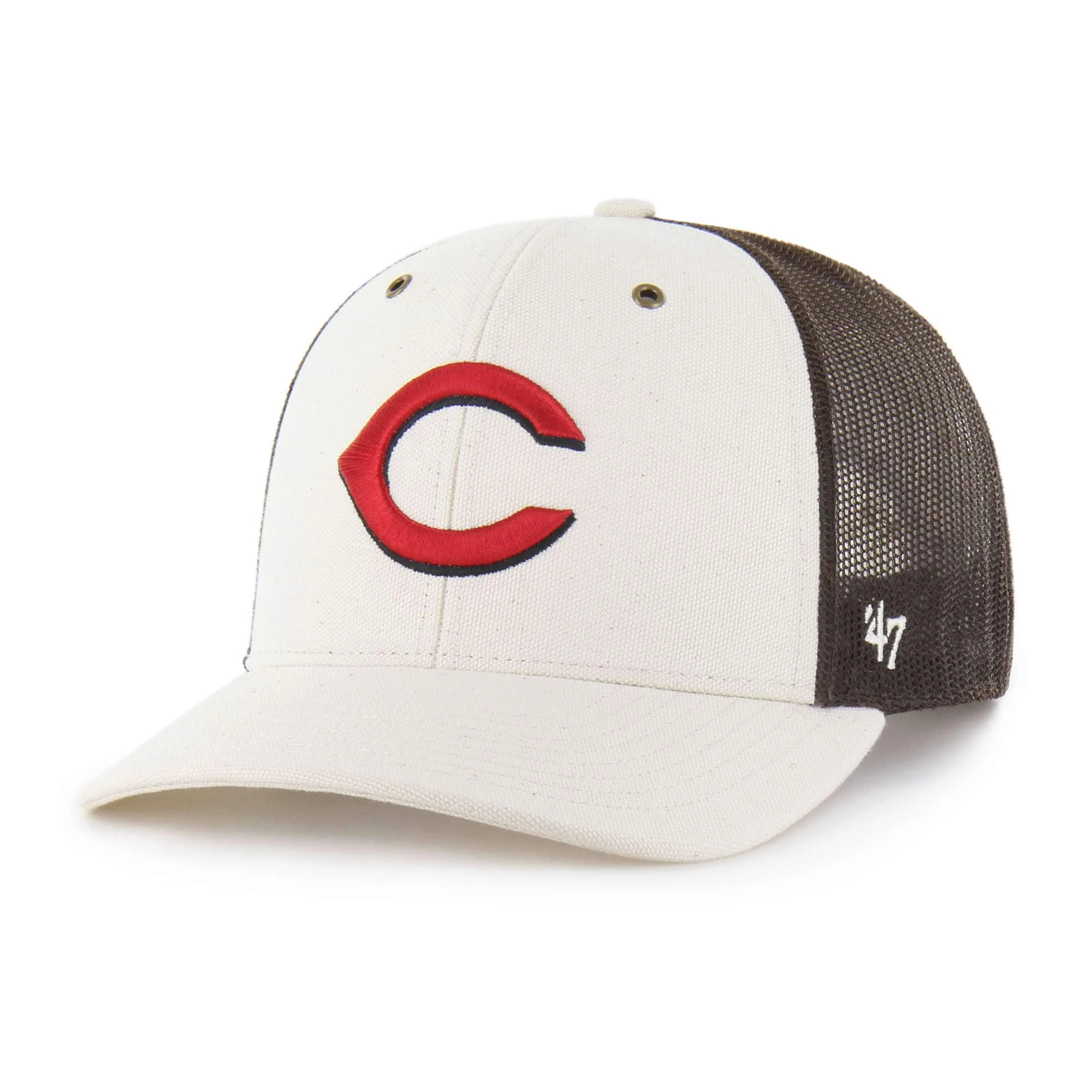Cincinnati Reds '47 Undyed Trucker - 1