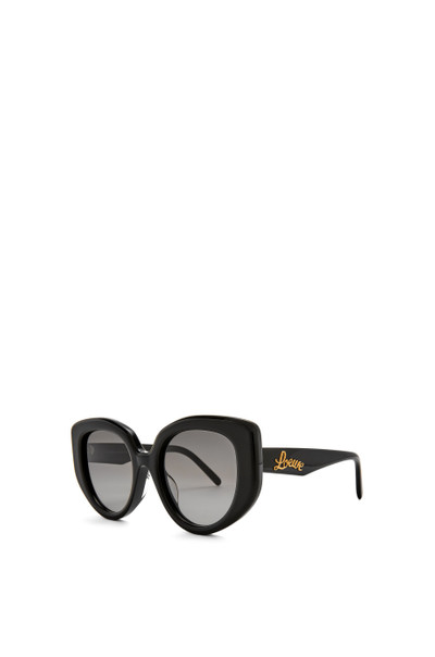 Loewe Butterfly sunglasses in acetate outlook