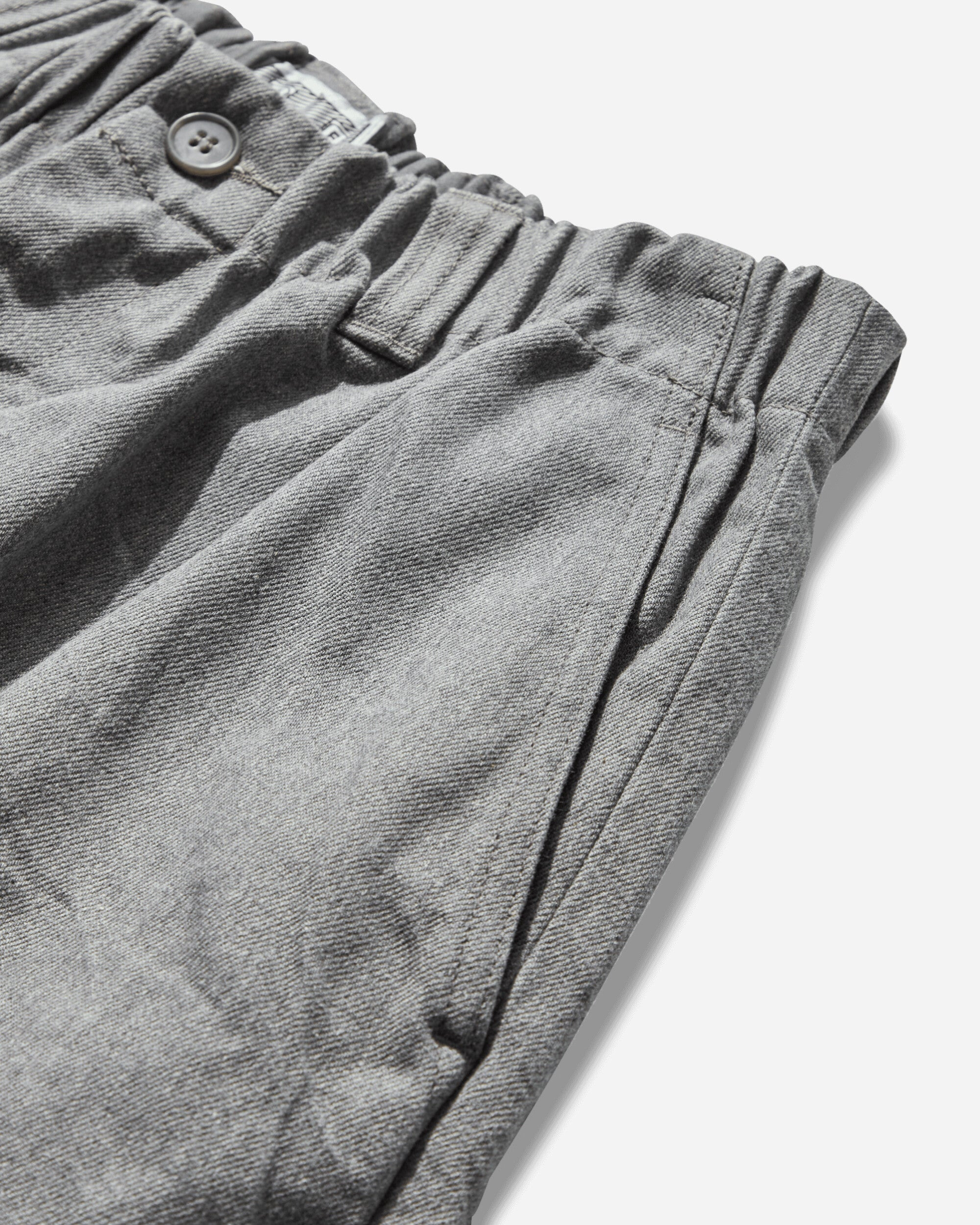 Men's Ash Twill Comfort Shorts Grey - 3