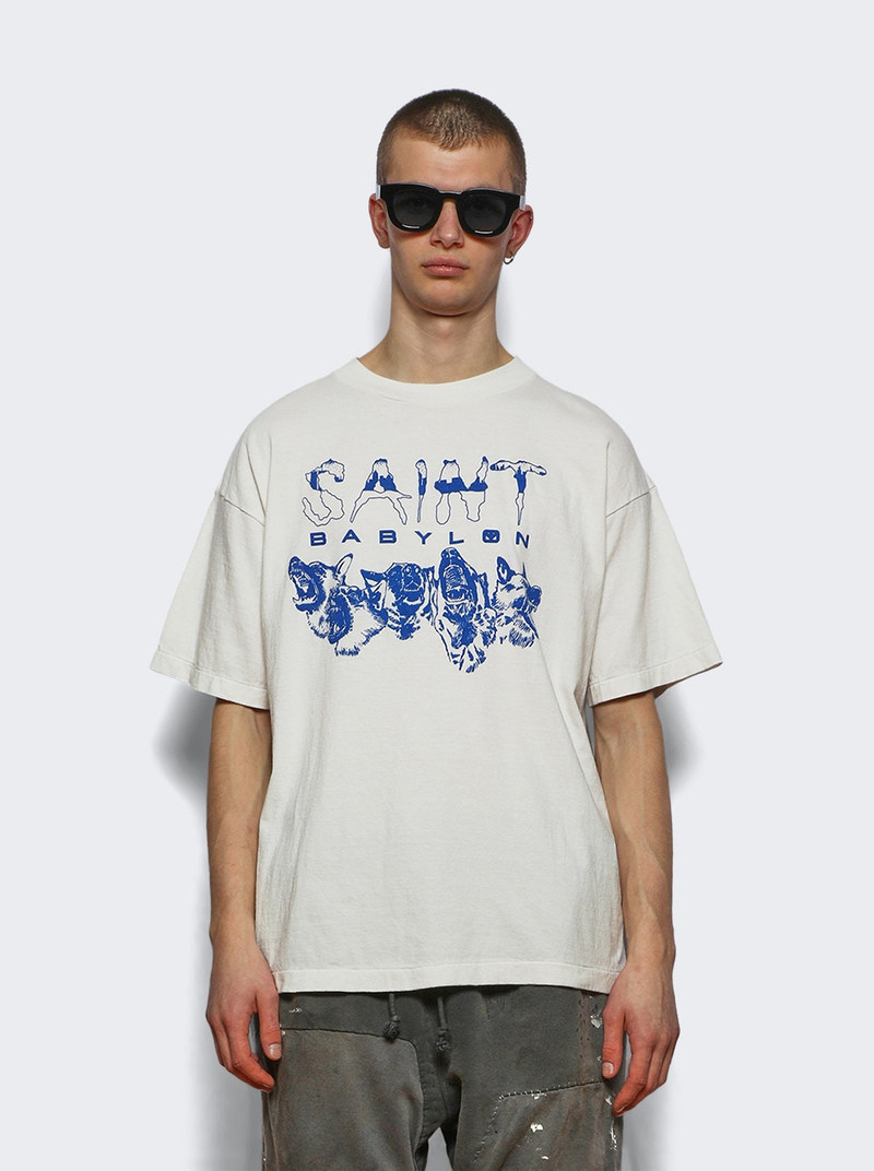 SAINT M×××××× X Babylon Saint Babylon T-shirt White outlook