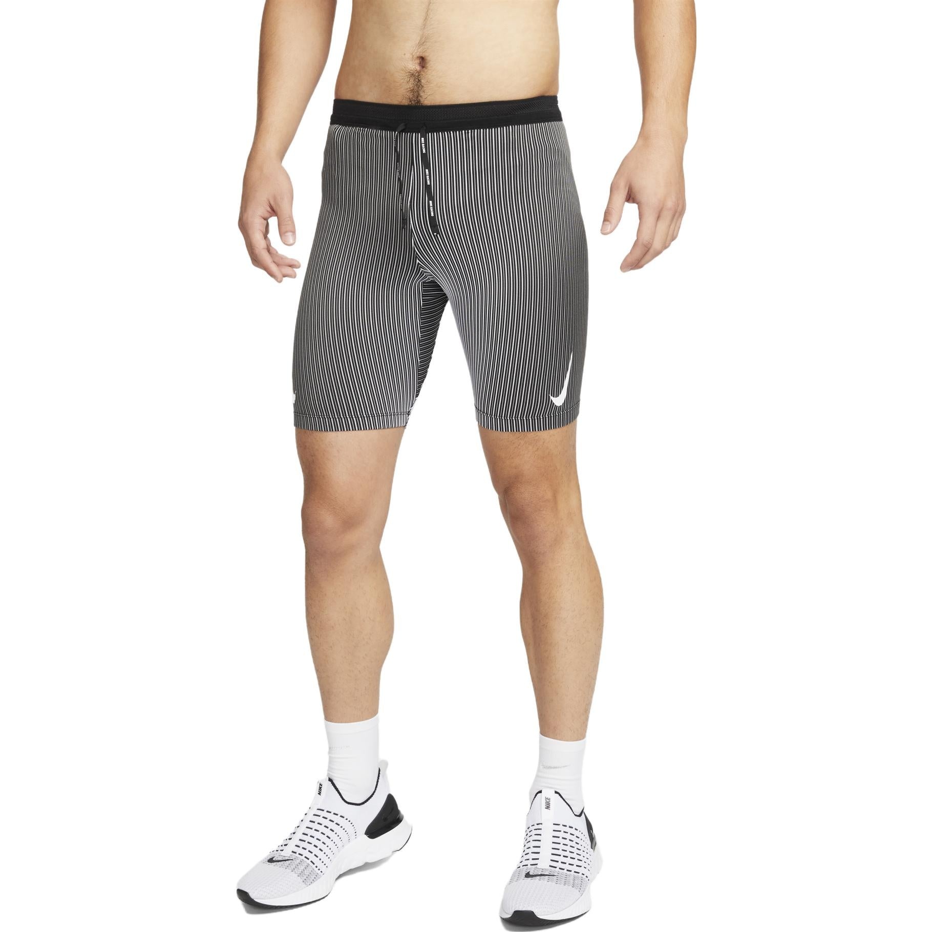 Nike Dri-FIT ADV AeroSwift 1/2-Length Racing Tights 'Grey' DM4623-015 - 4