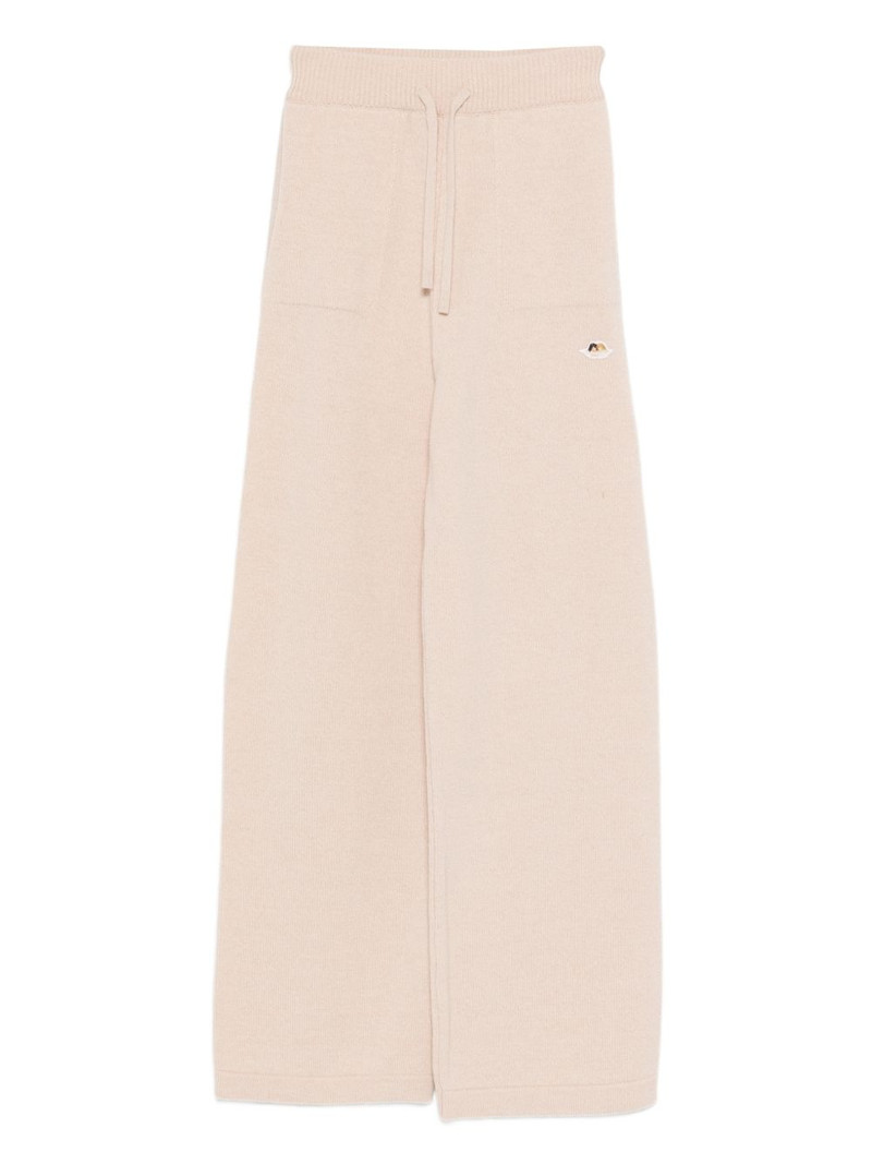 Angel-patch track pants 1