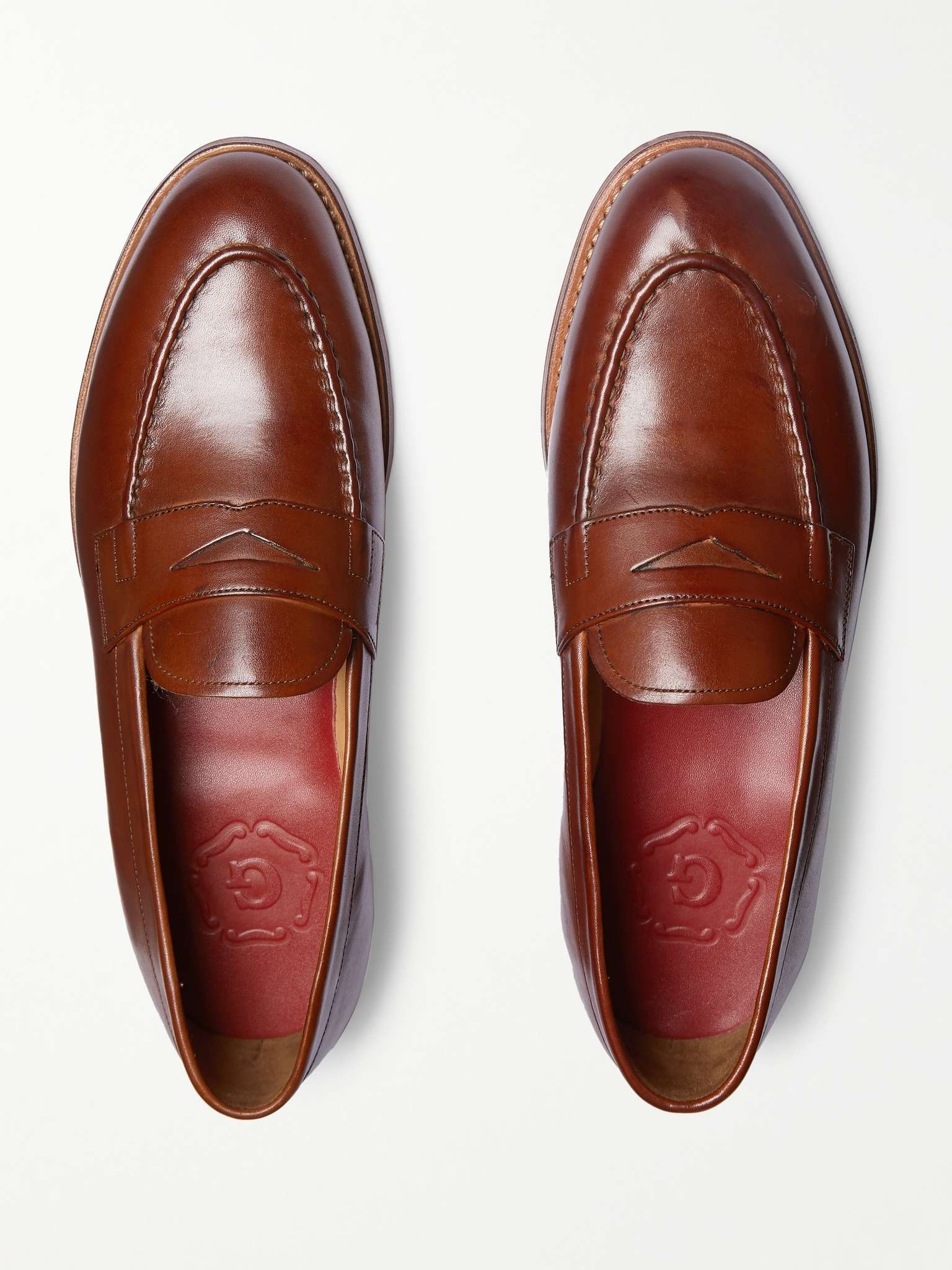 Lloyd Leather Penny Loafers - 8