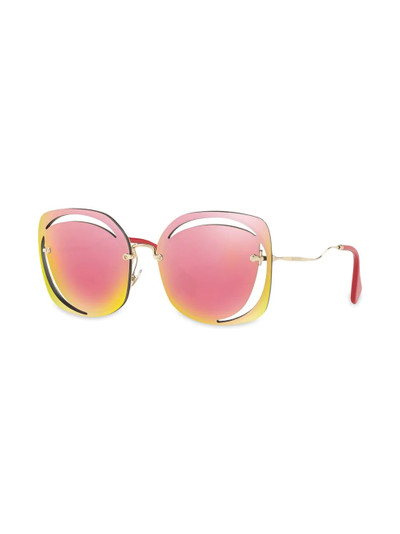 Miu Miu cut out sunglasses outlook