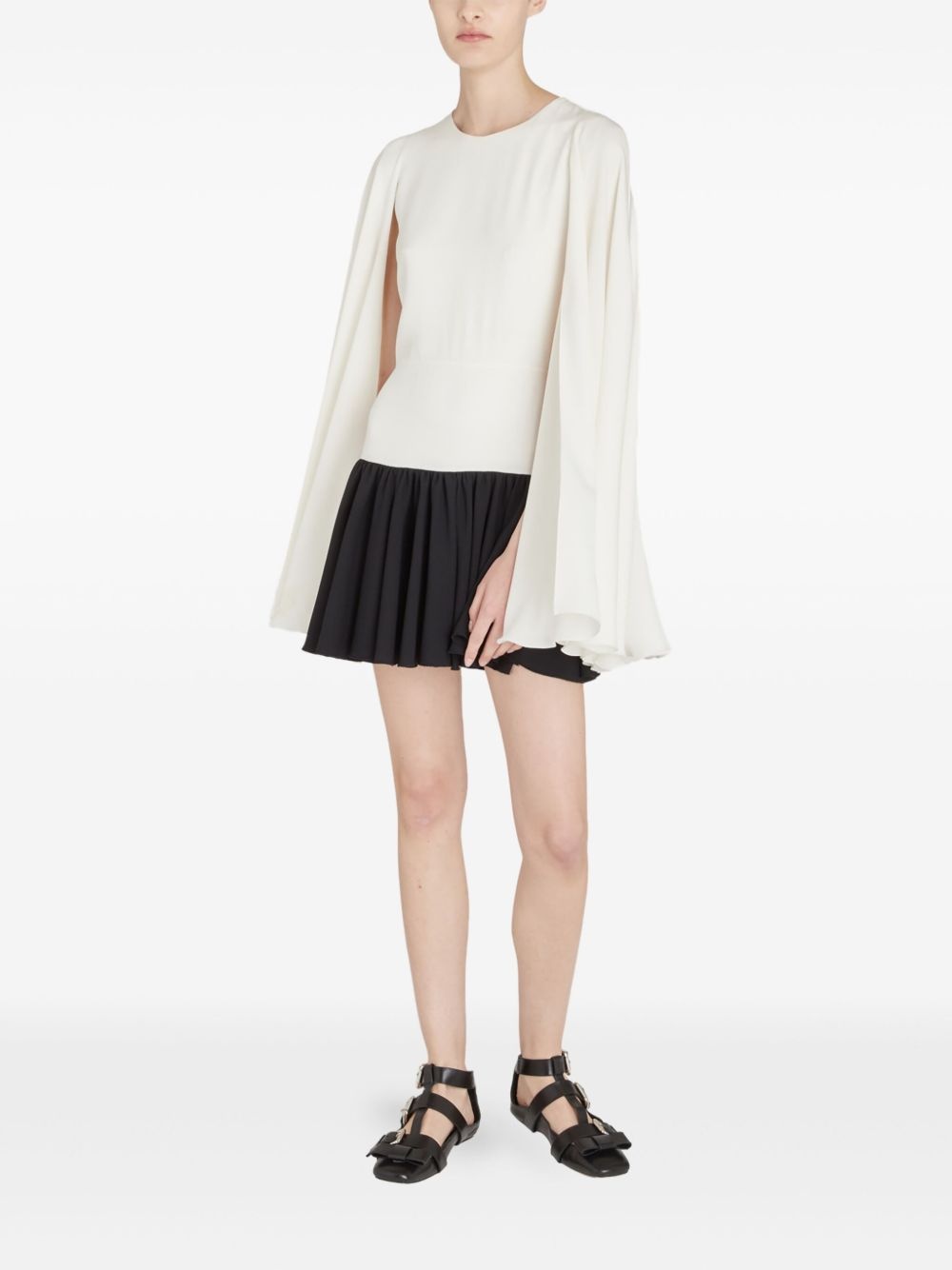 cape short dress - 6