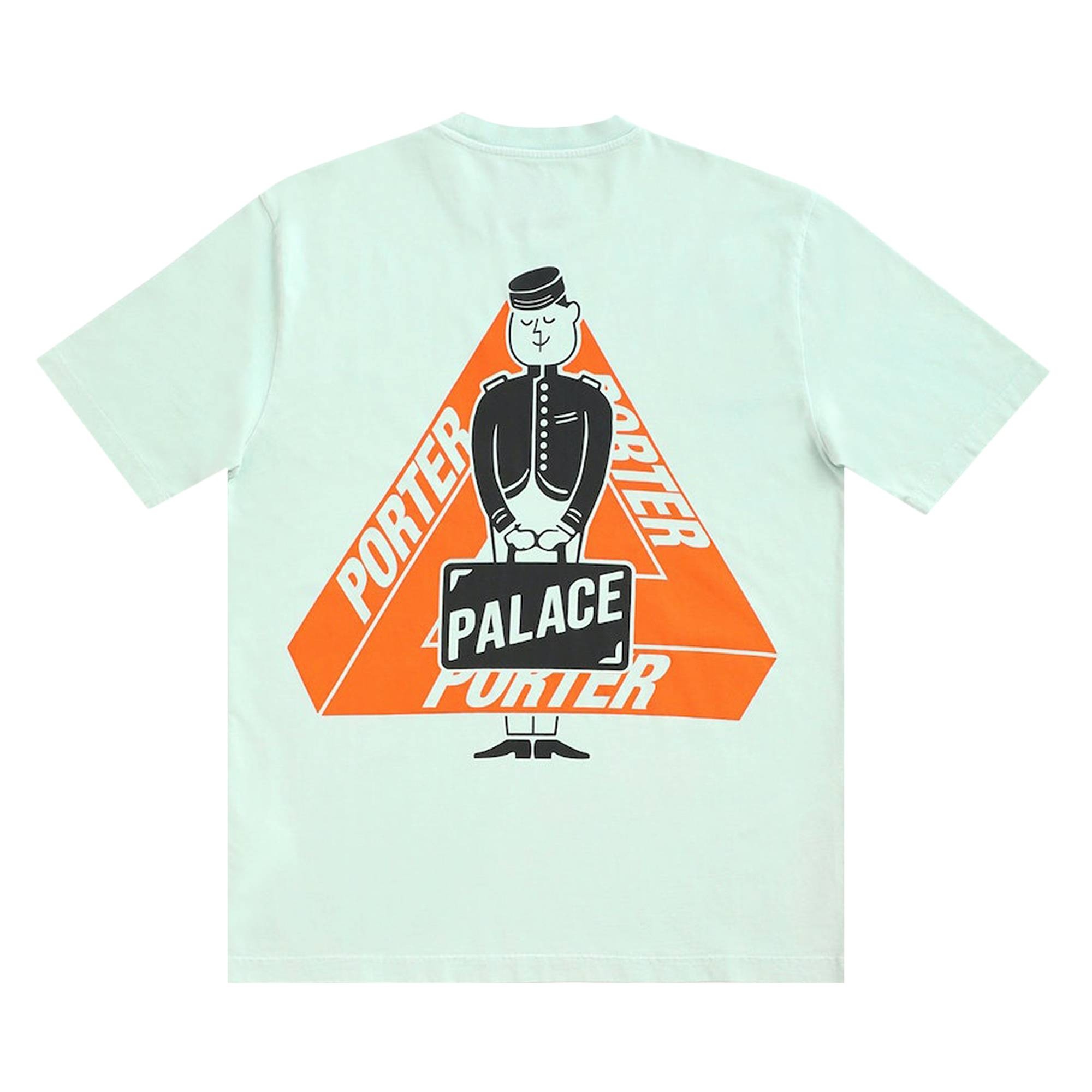 Palace Porter Tri-Ferg Bell Boy T-Shirt 'Blue' - 2