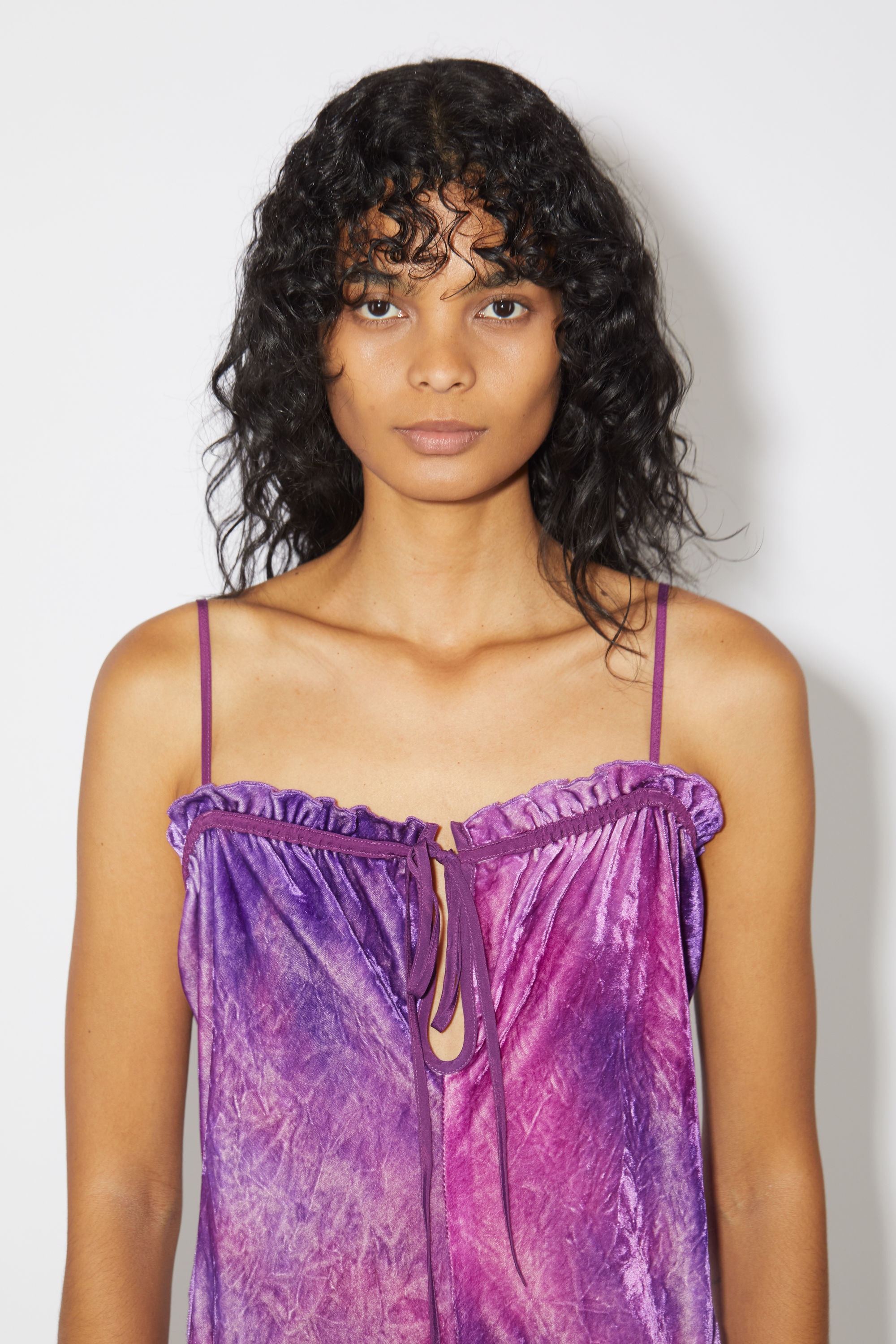 Strap dress - Violet purple - 6