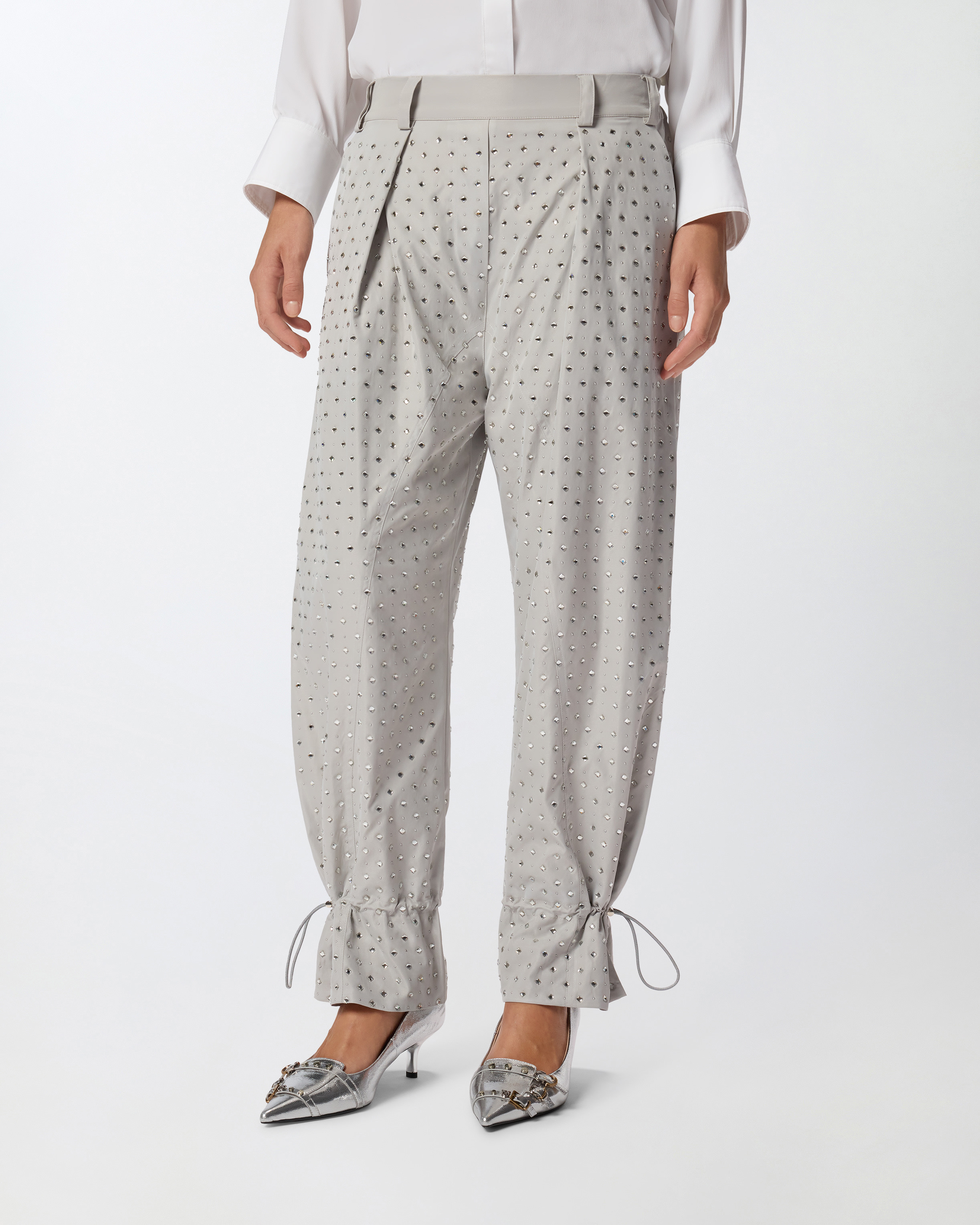 TROUSERS WITH RHINESTONES AND STUDS - 3