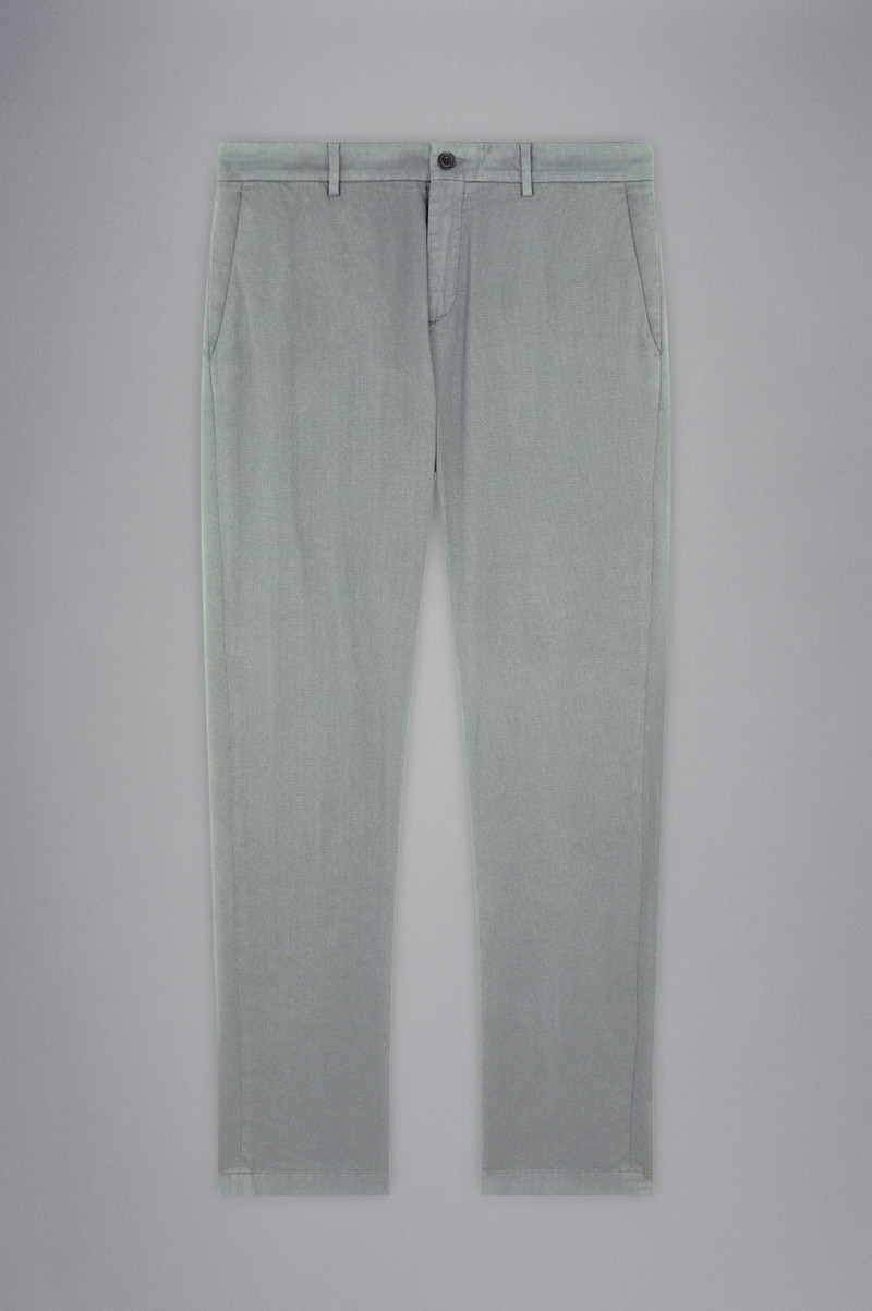 COTTON STRETCH CHINO TROUSERS 1