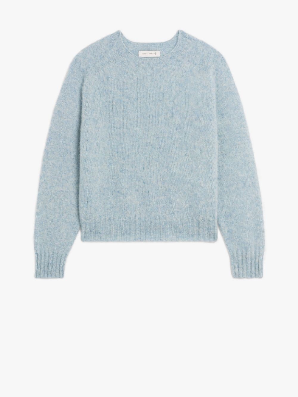 KENNEDI POWDER BLUE WOOL CREWNECK SWEATER - 1