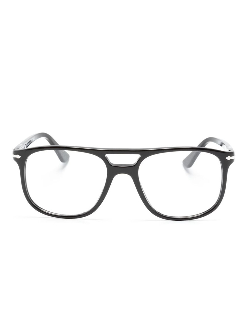 Greta square-frame glasses 1