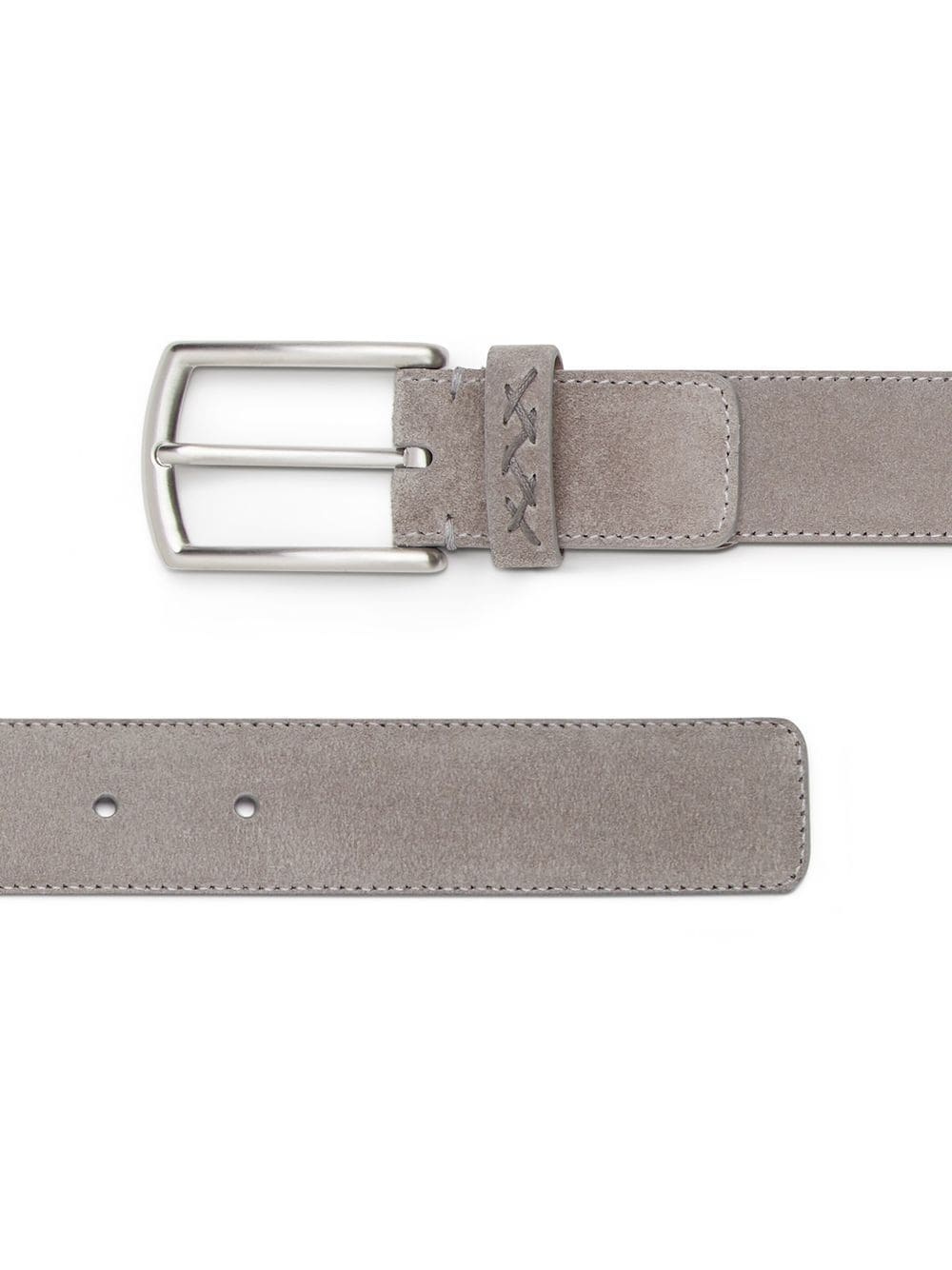 mÃ©lange-effect suede belt - 2