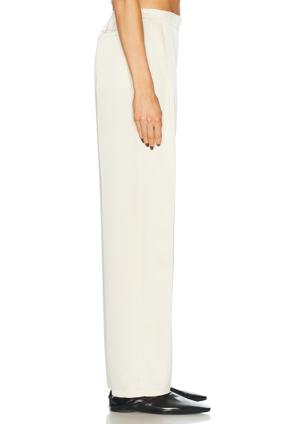 Barb Pleated High Waist Pant - 3