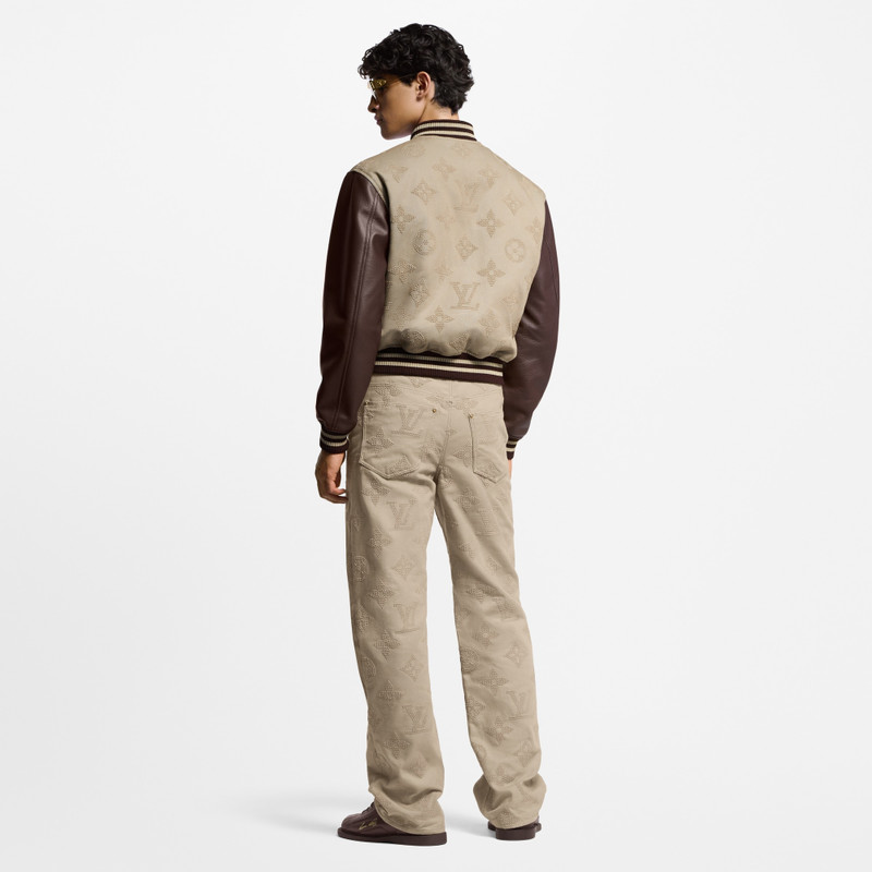 Monogram Embroidered Varsity Blouson 3