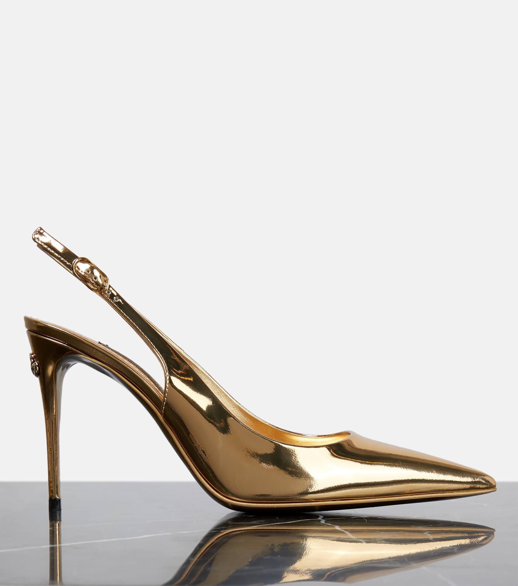 x Kim Lollo leather slingback pumps - 6