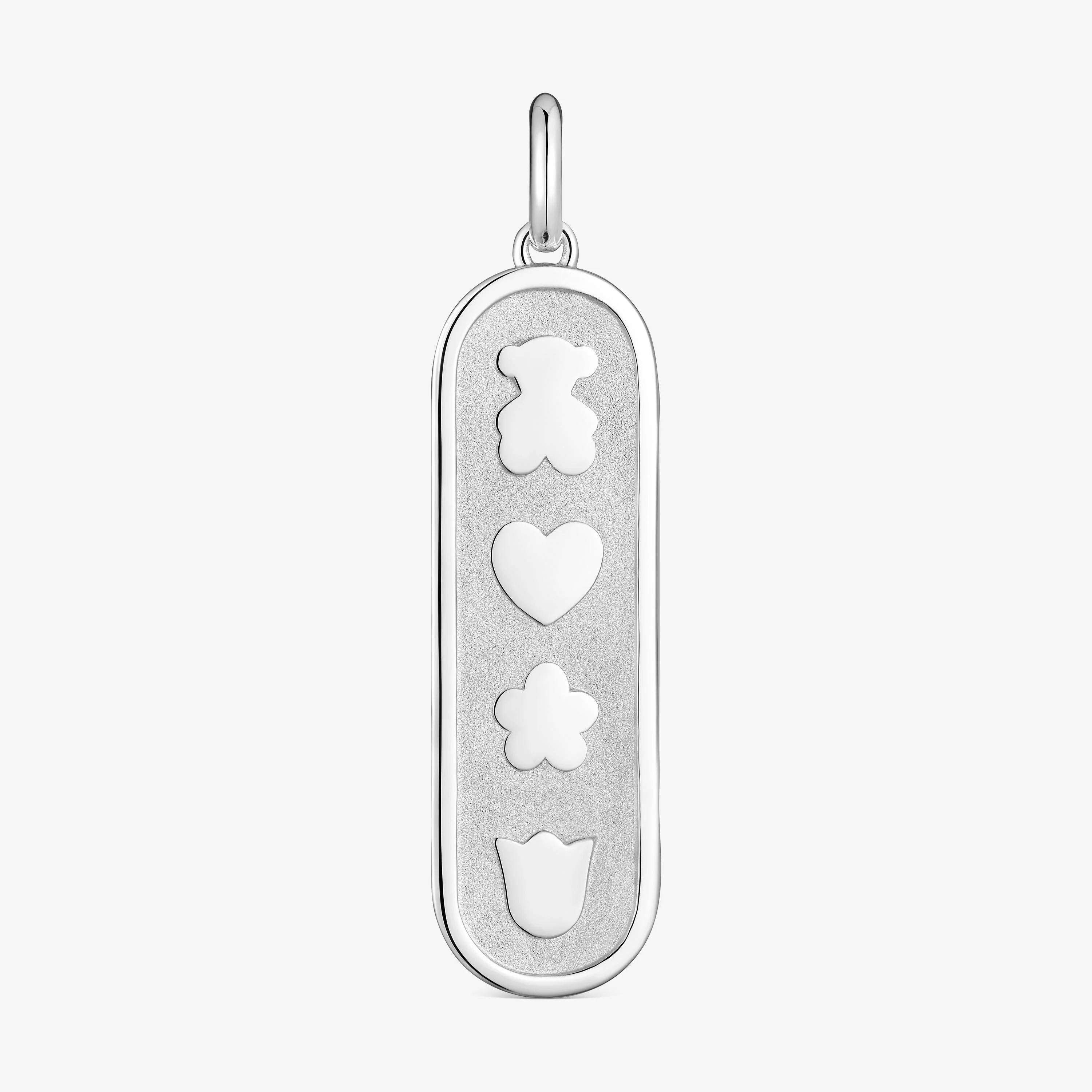 Silver pendant with motifs Medallions - 1