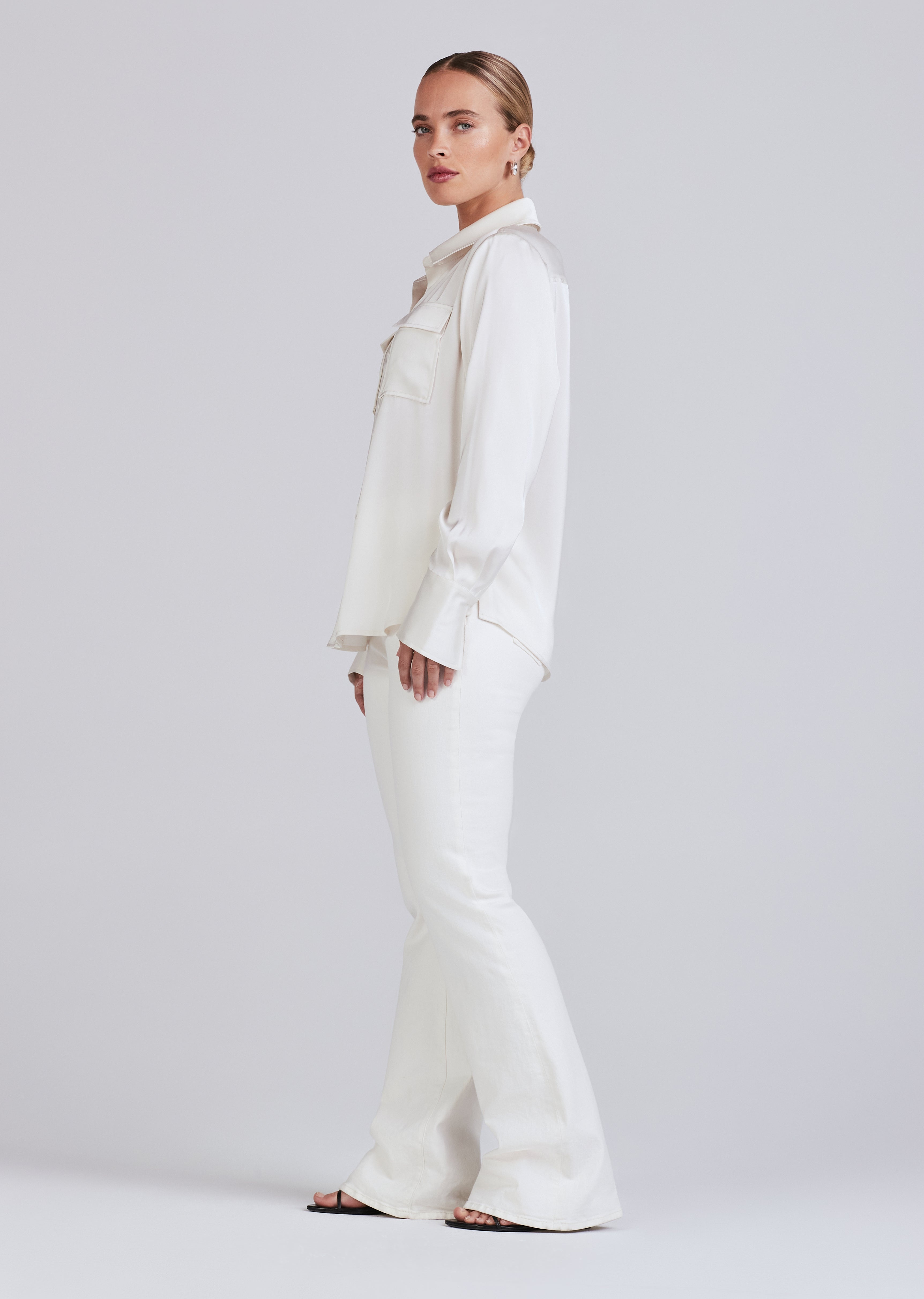 LORENA BUTTON DOWN BLOUSE - 3