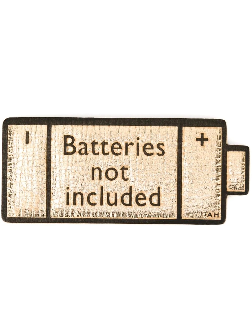 'Batteries Not Included' sticker - 1