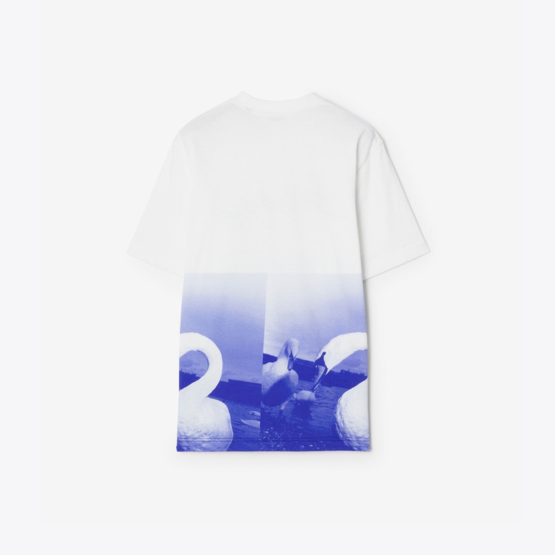 Swan Print T-shirt 5