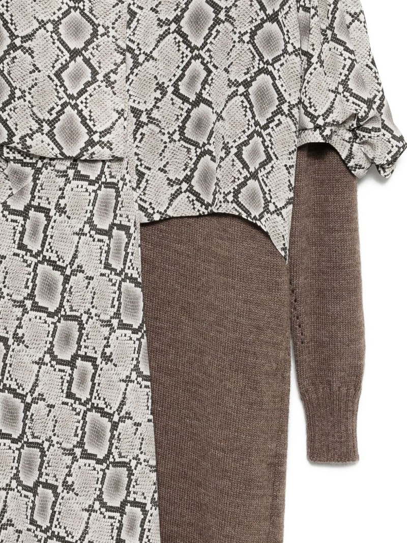 all-over graphic print dress 3