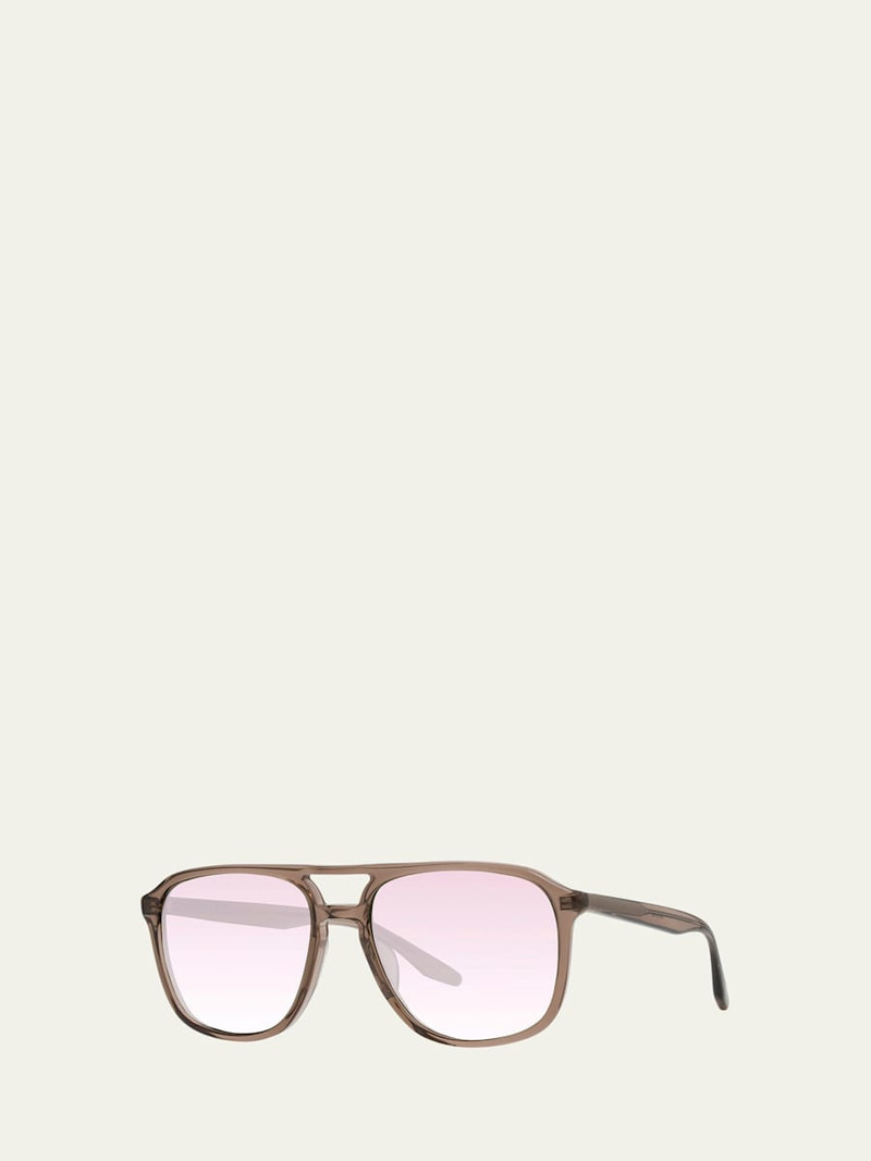 BARTON PERREIRA Men's Gyalis Zyl Aviator Sunglasses outlook
