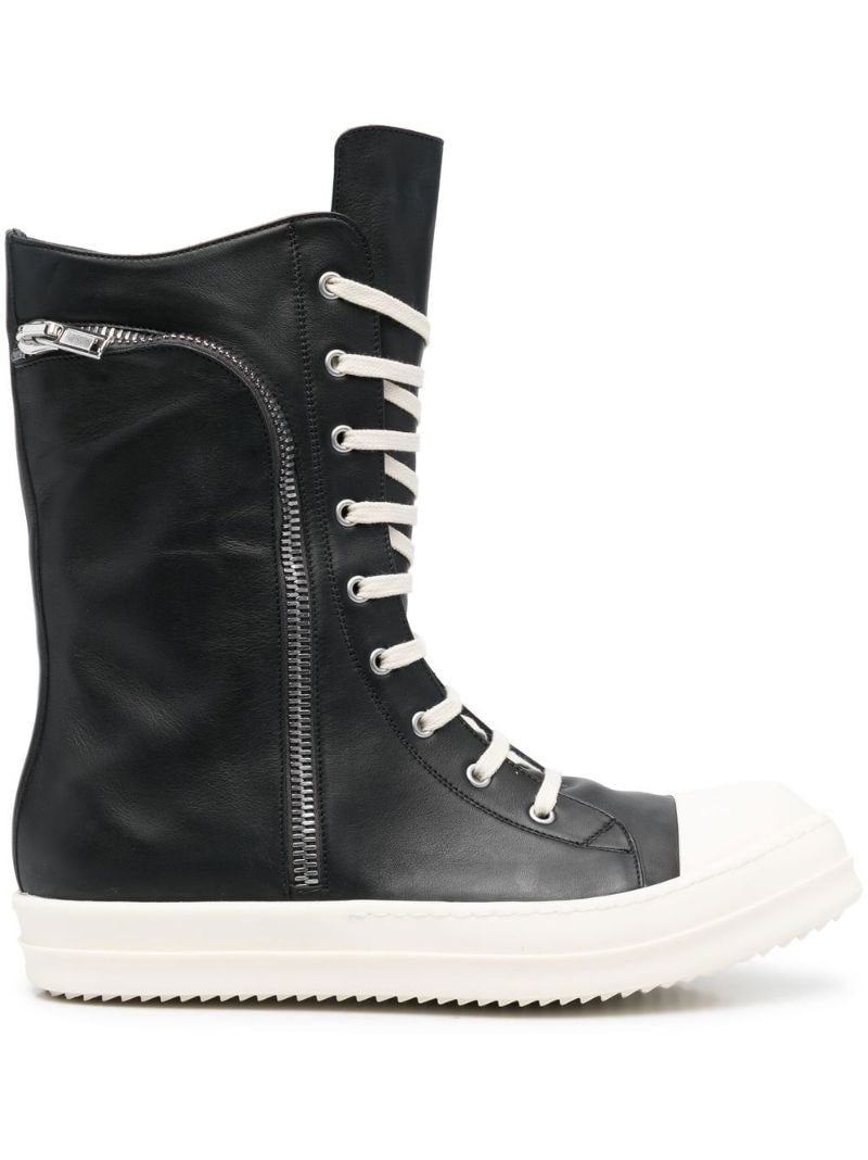 Cargo Basket leather Hi-Top sneakers - 1