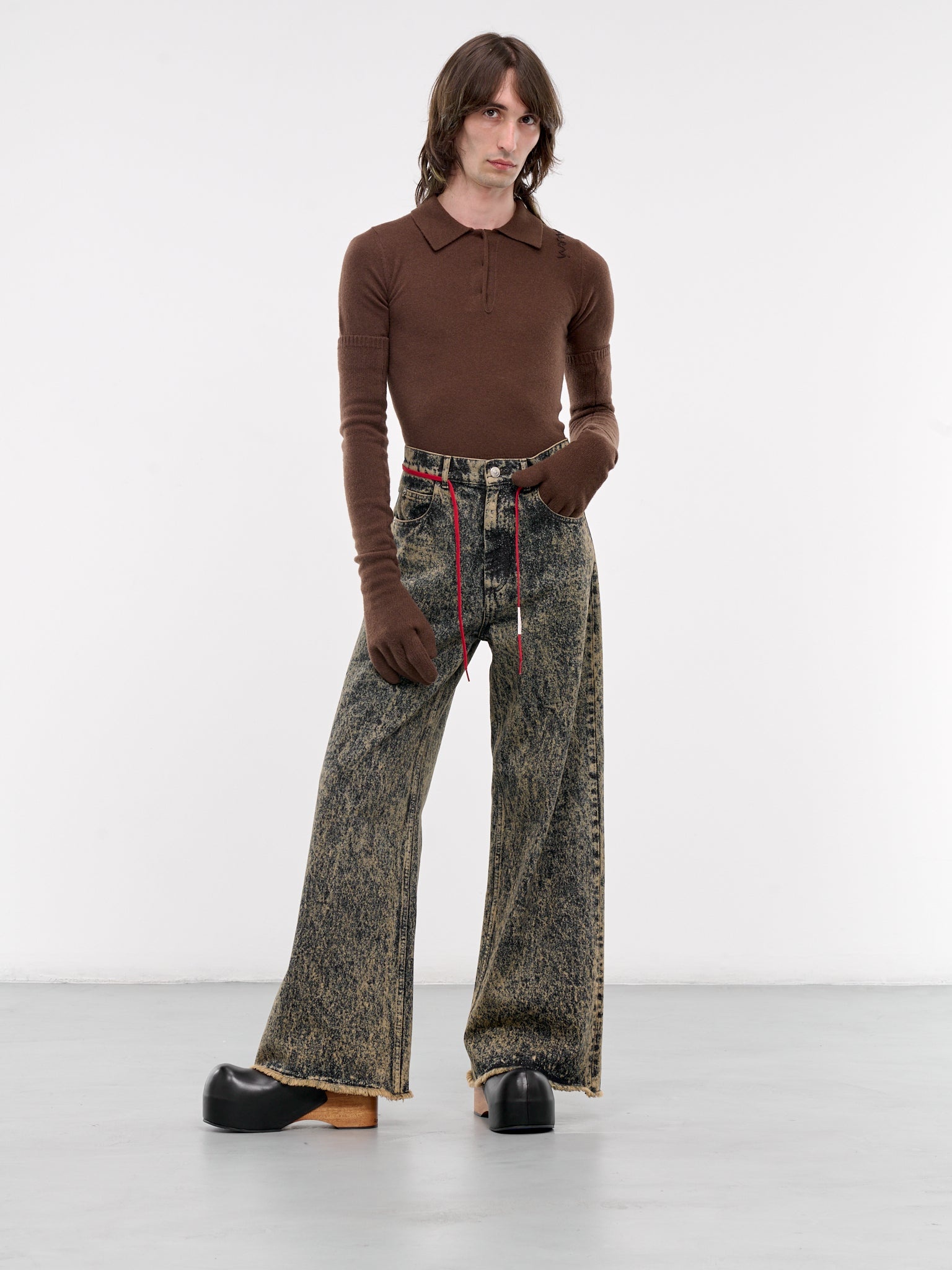 Wool-Cashmere Knit Polo - 6