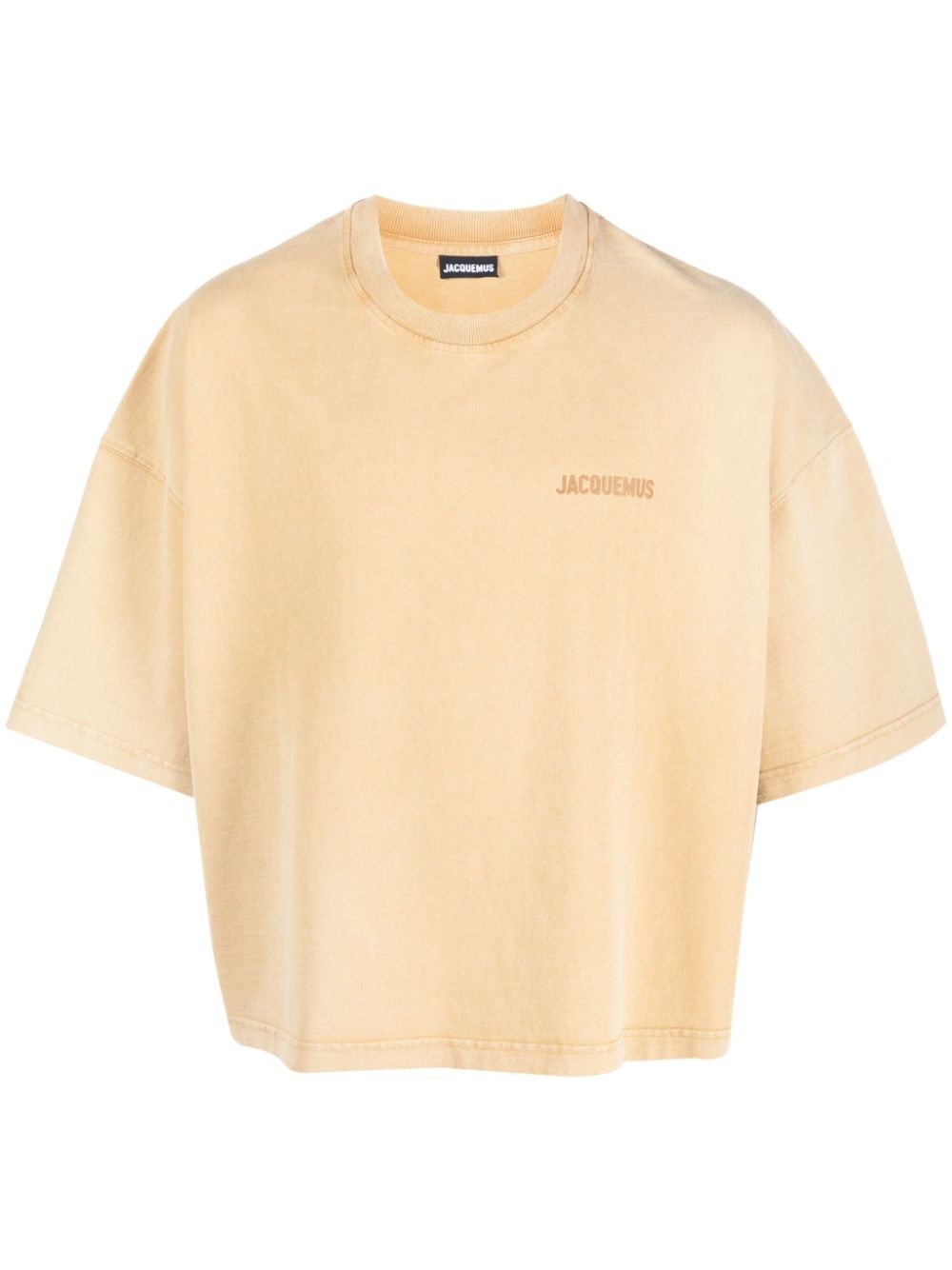 logo-detail cotton T-shirt - 1