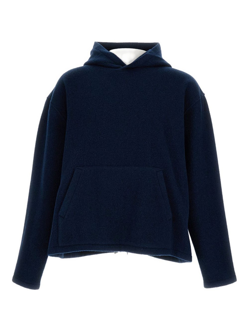 pocket hooded wool sweater 1