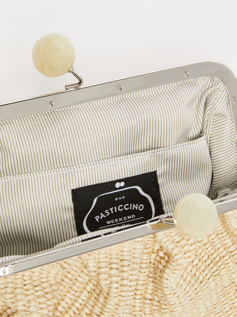 FORTUNA Medium raffia-look Pasticcino Bag 6