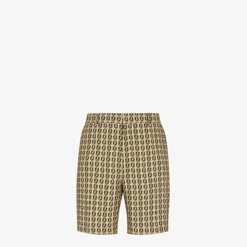 Beige gabardine pants 1