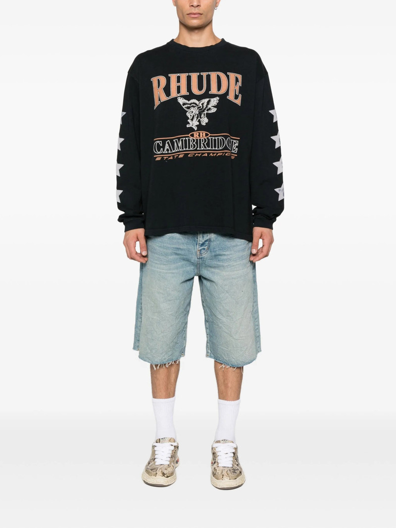 Rhude Rhude Eagle-star Long-sleeve Sweatshirt outlook